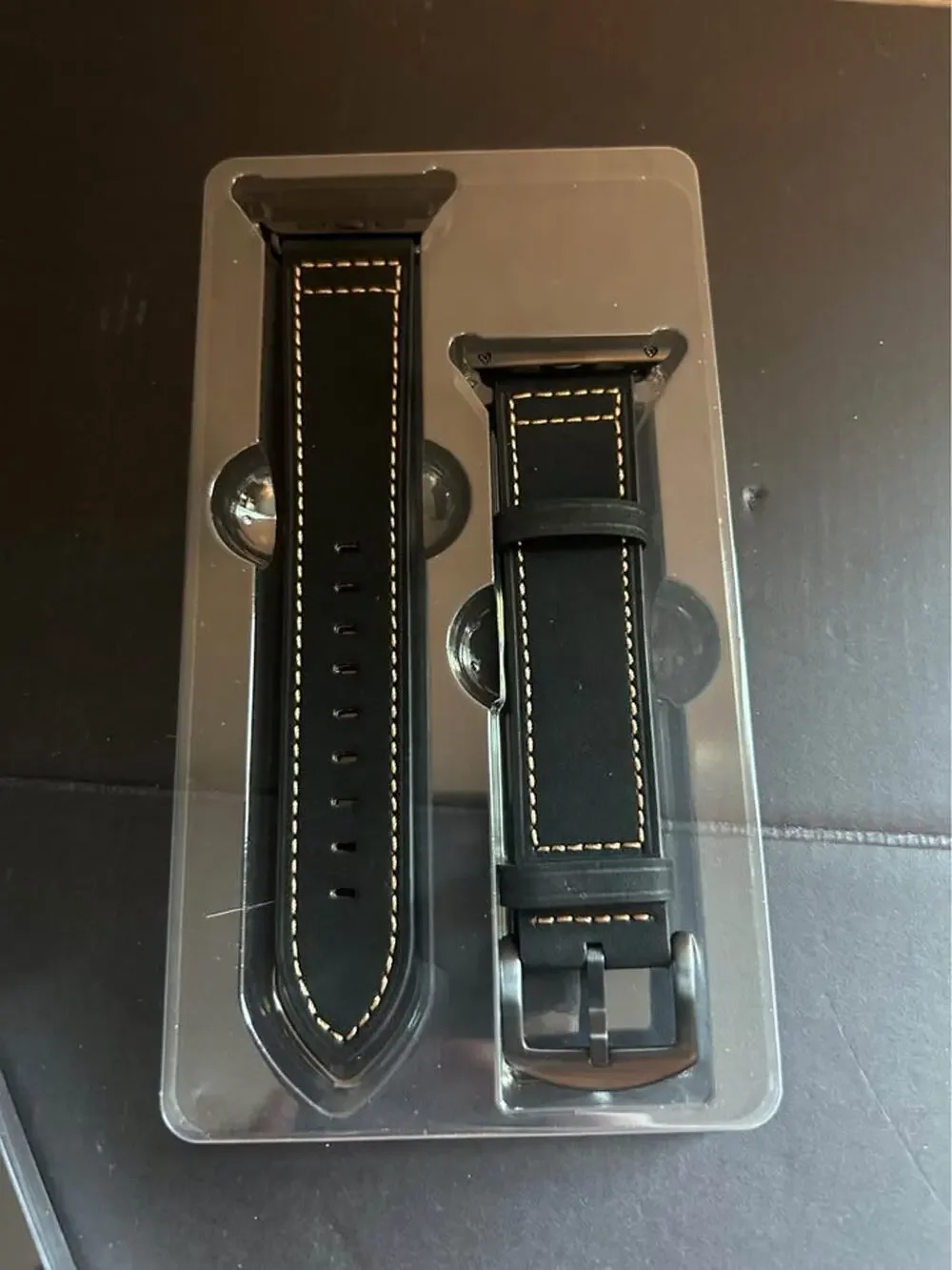 CINORS XXL Leather Watch Band for Apple Watch 42mm/44mm